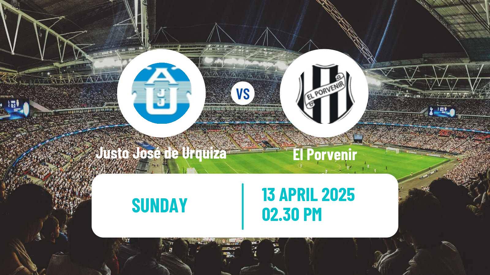 Soccer Argentinian Primera C Justo José de Urquiza - El Porvenir