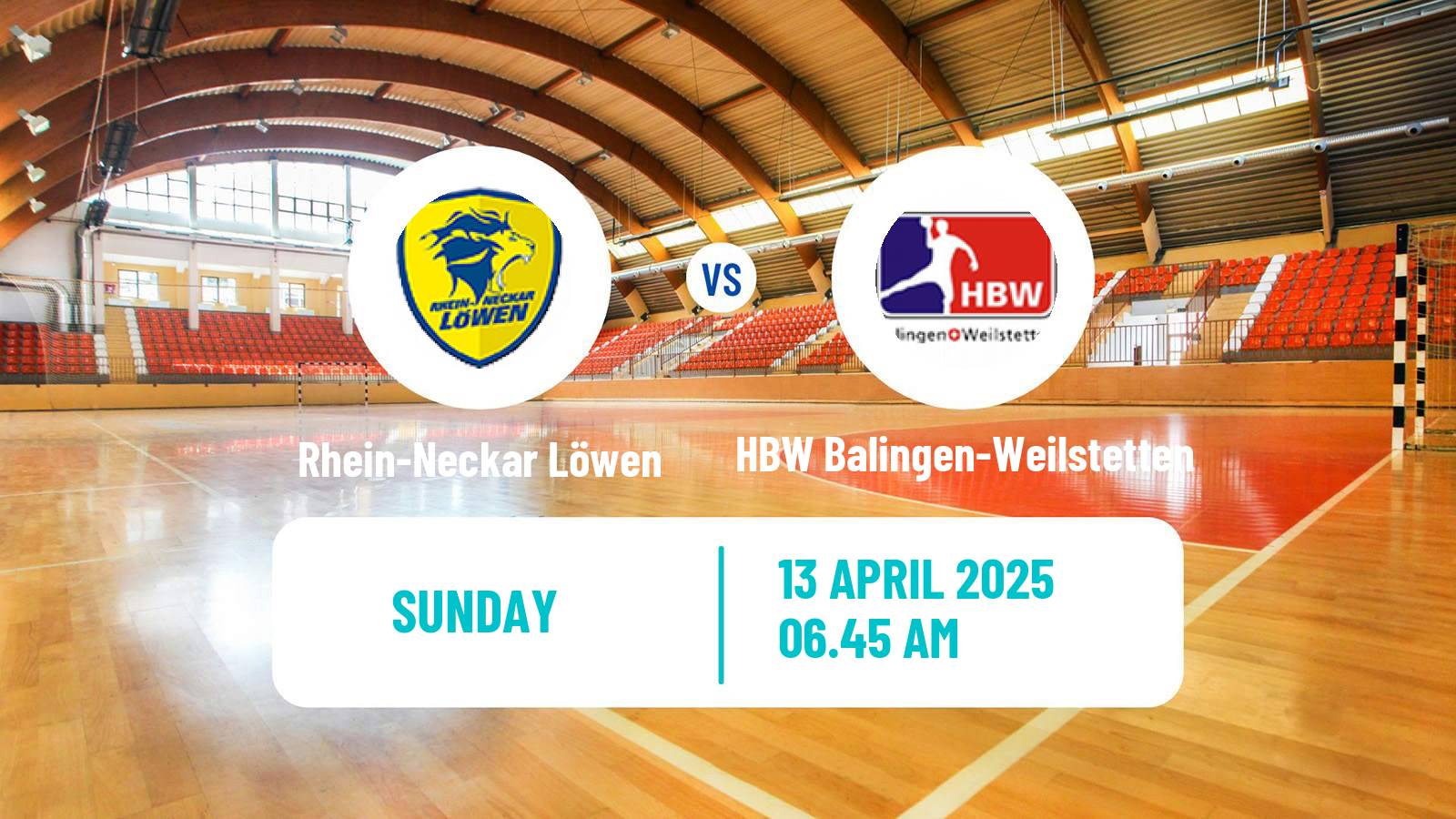 Handball German DHB Pokal Rhein-Neckar Löwen - HBW Balingen-Weilstetten