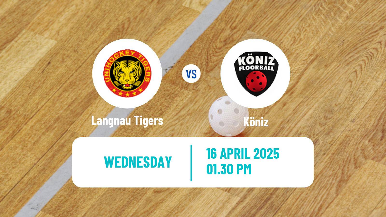 Floorball Swiss NLA Floorball Langnau Tigers - Köniz