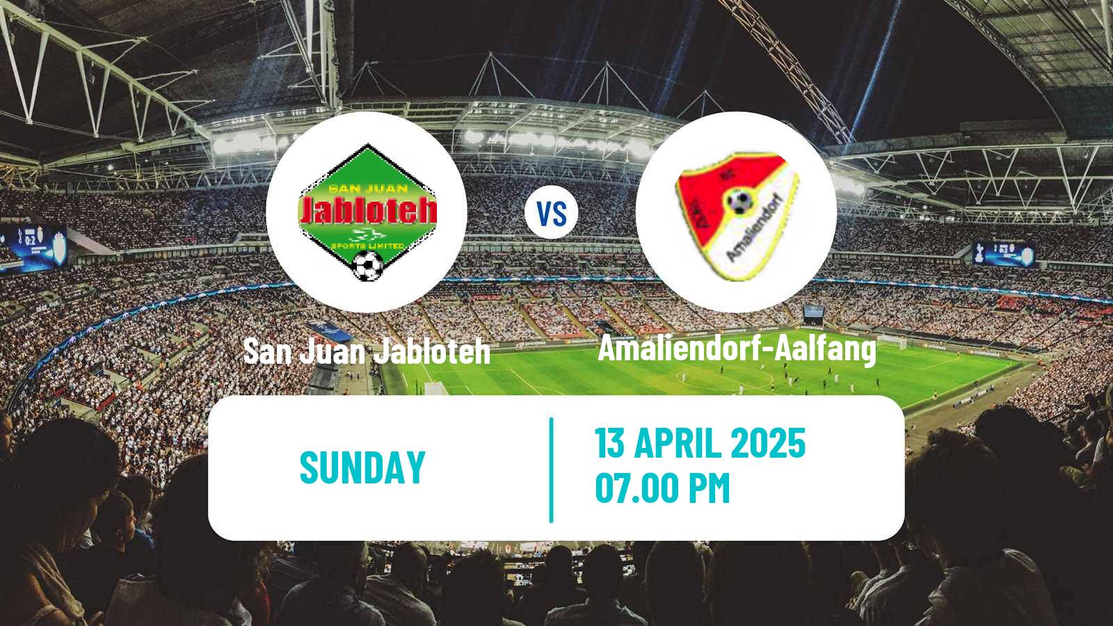 Soccer Trinidad and Tobago Premier League San Juan Jabloteh - Amaliendorf-Aalfang