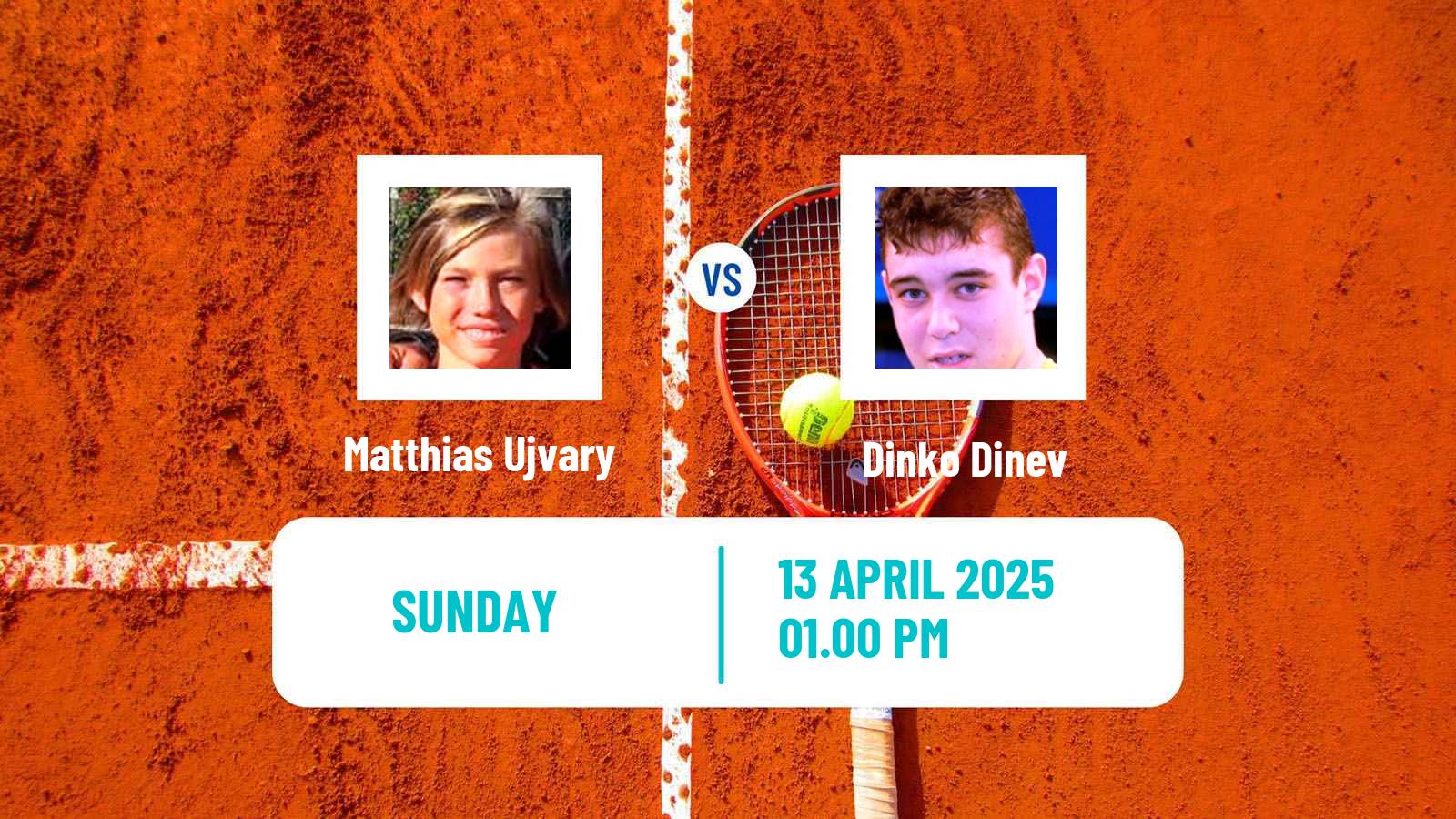 Tennis Abidjan Challenger Men Matthias Ujvary - Dinko Dinev