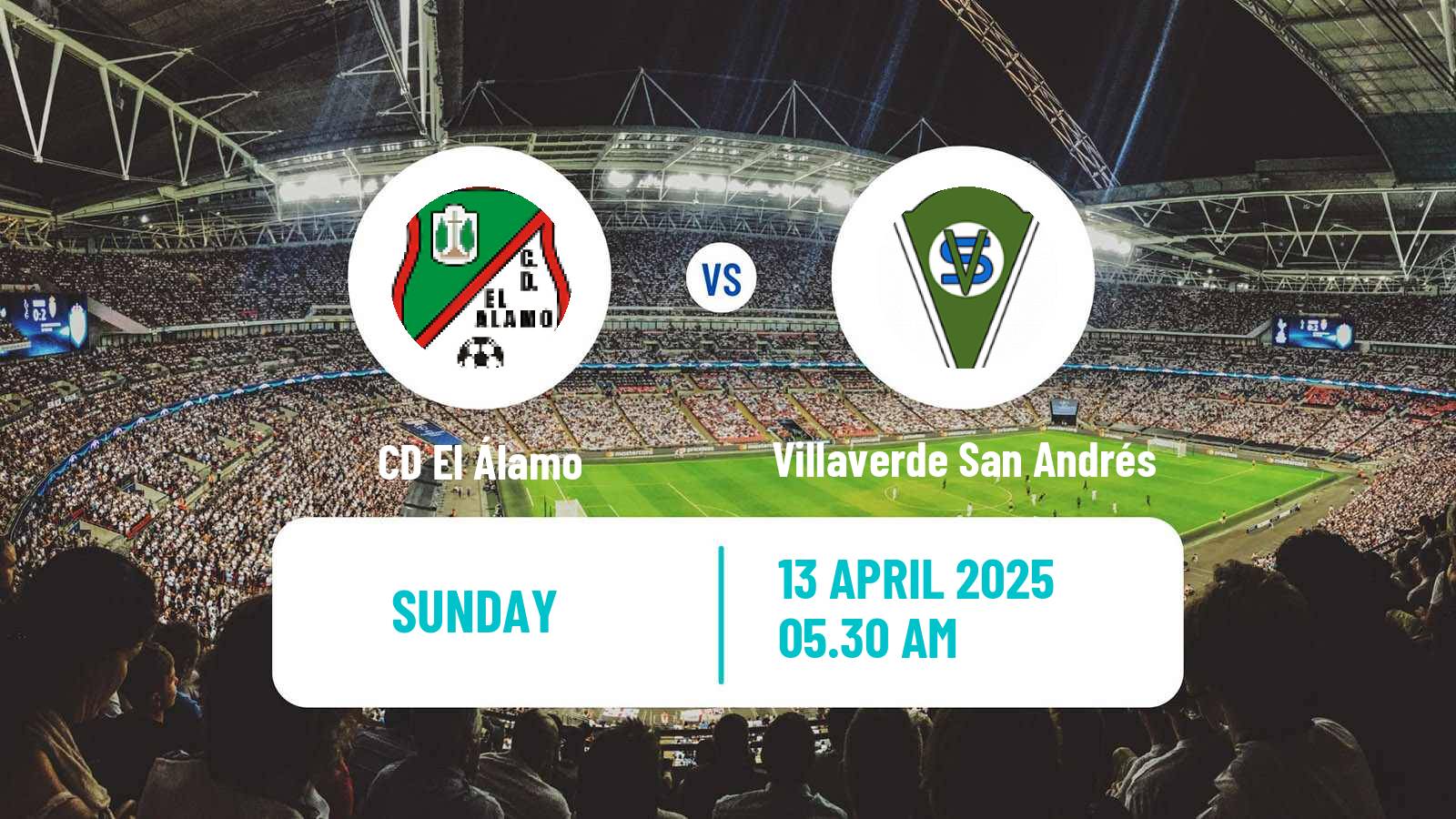 Soccer Spanish Tercera RFEF - Group 7 El Álamo - Villaverde San Andrés