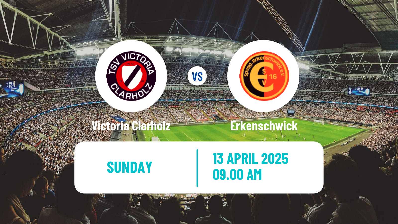 Soccer German Oberliga Westfalen Victoria Clarholz - Erkenschwick