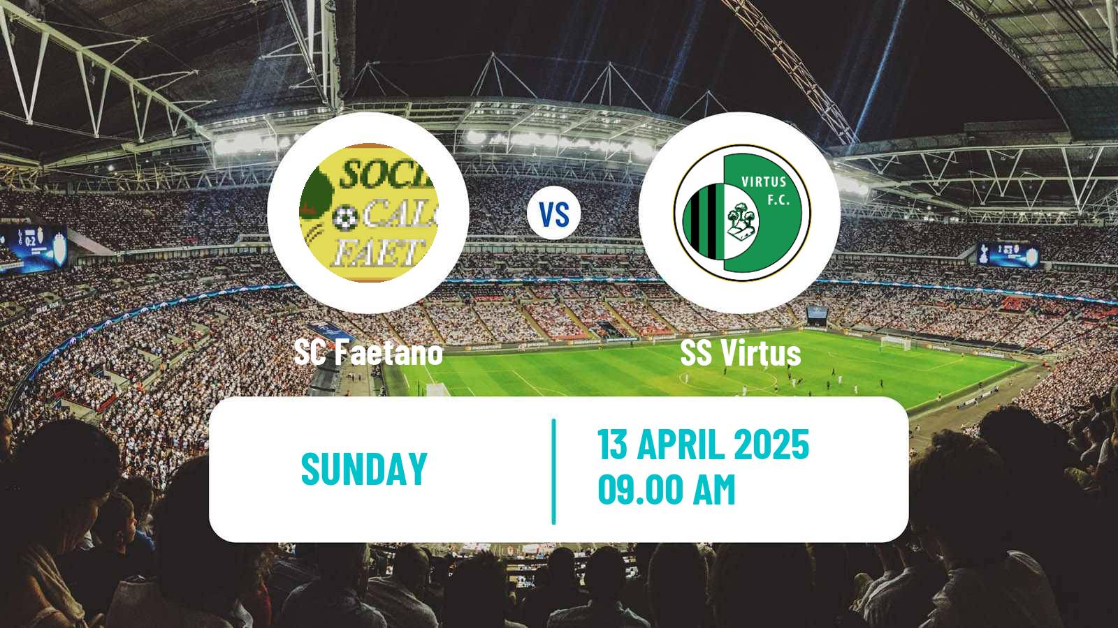 Soccer San Marino Campionato Sammarinese Faetano - Virtus