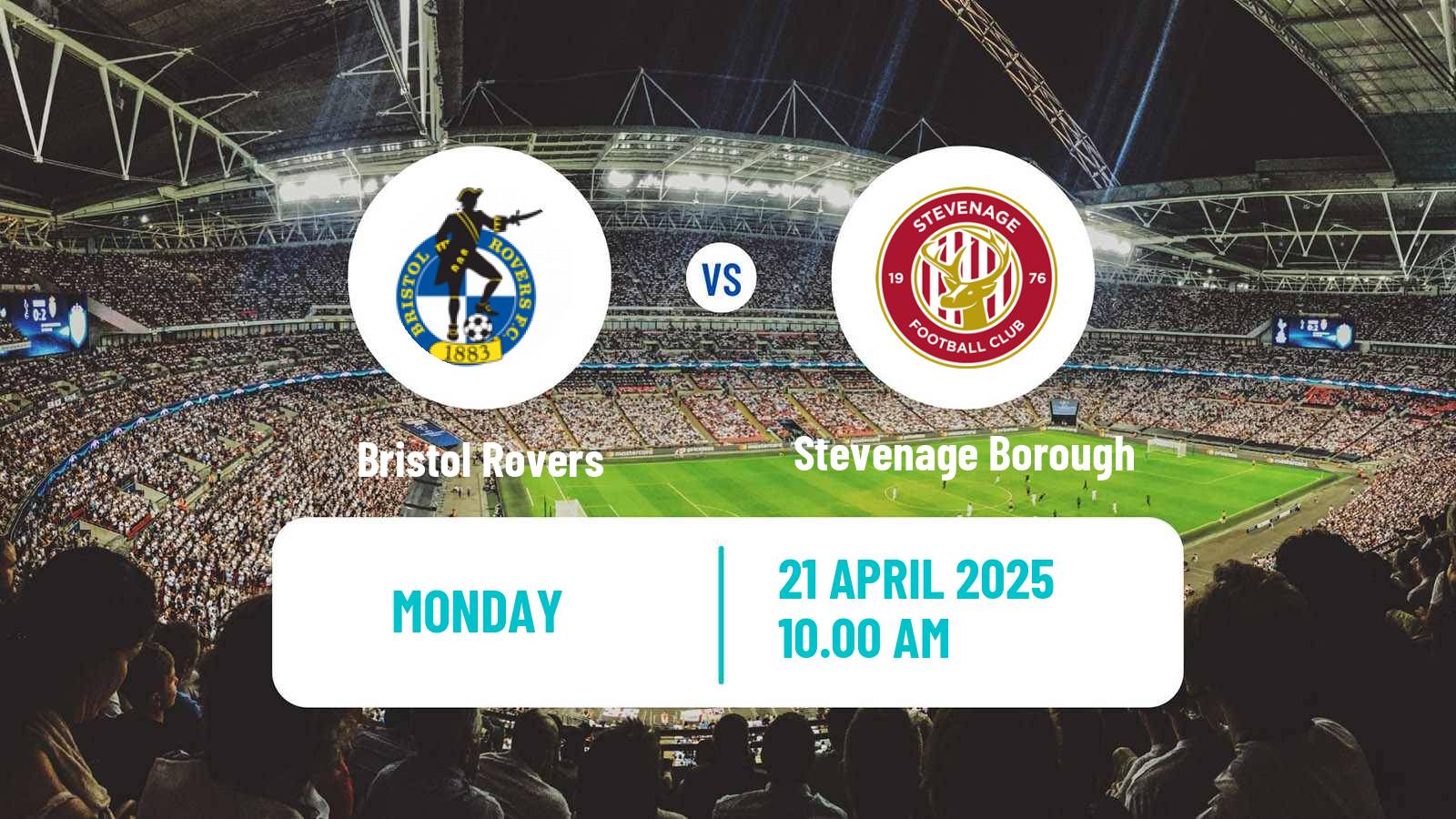 Soccer English League One Bristol Rovers - Stevenage Borough