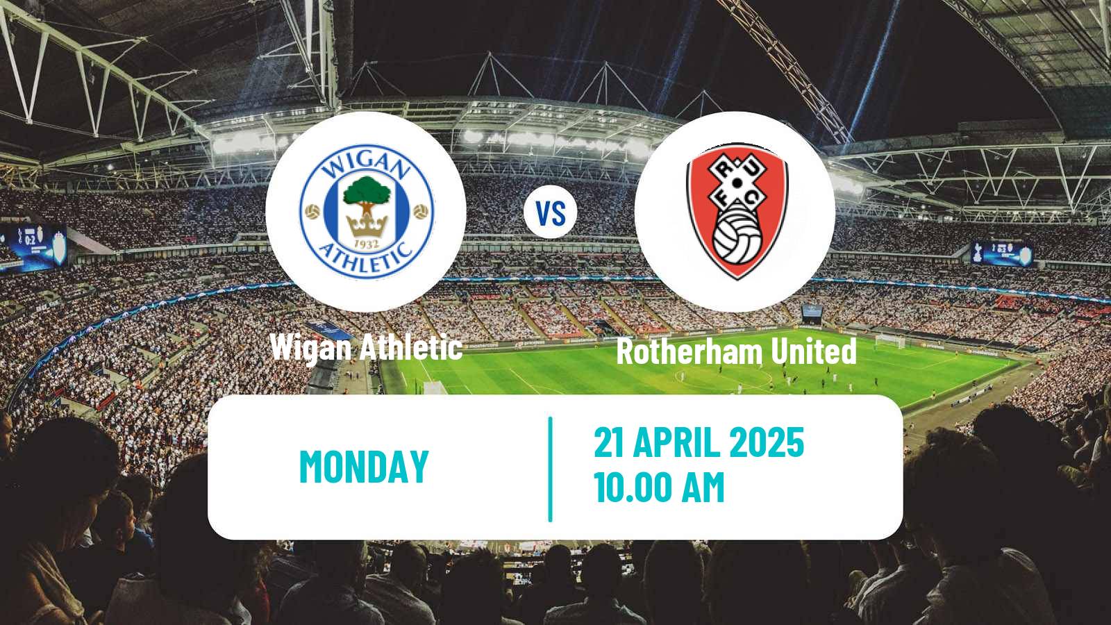 Soccer English League One Wigan Athletic - Rotherham United