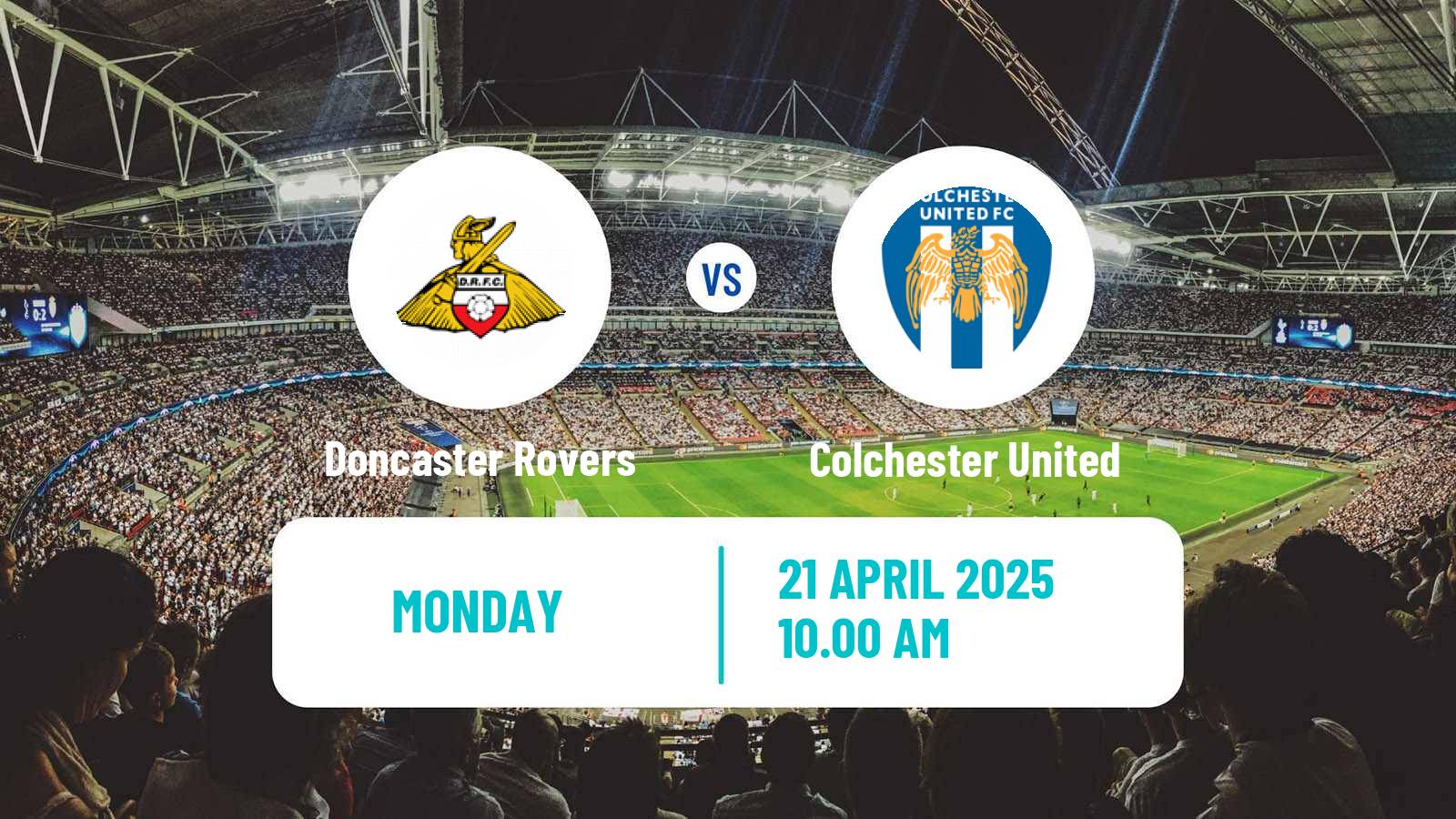 Soccer English League Two Doncaster Rovers - Colchester United