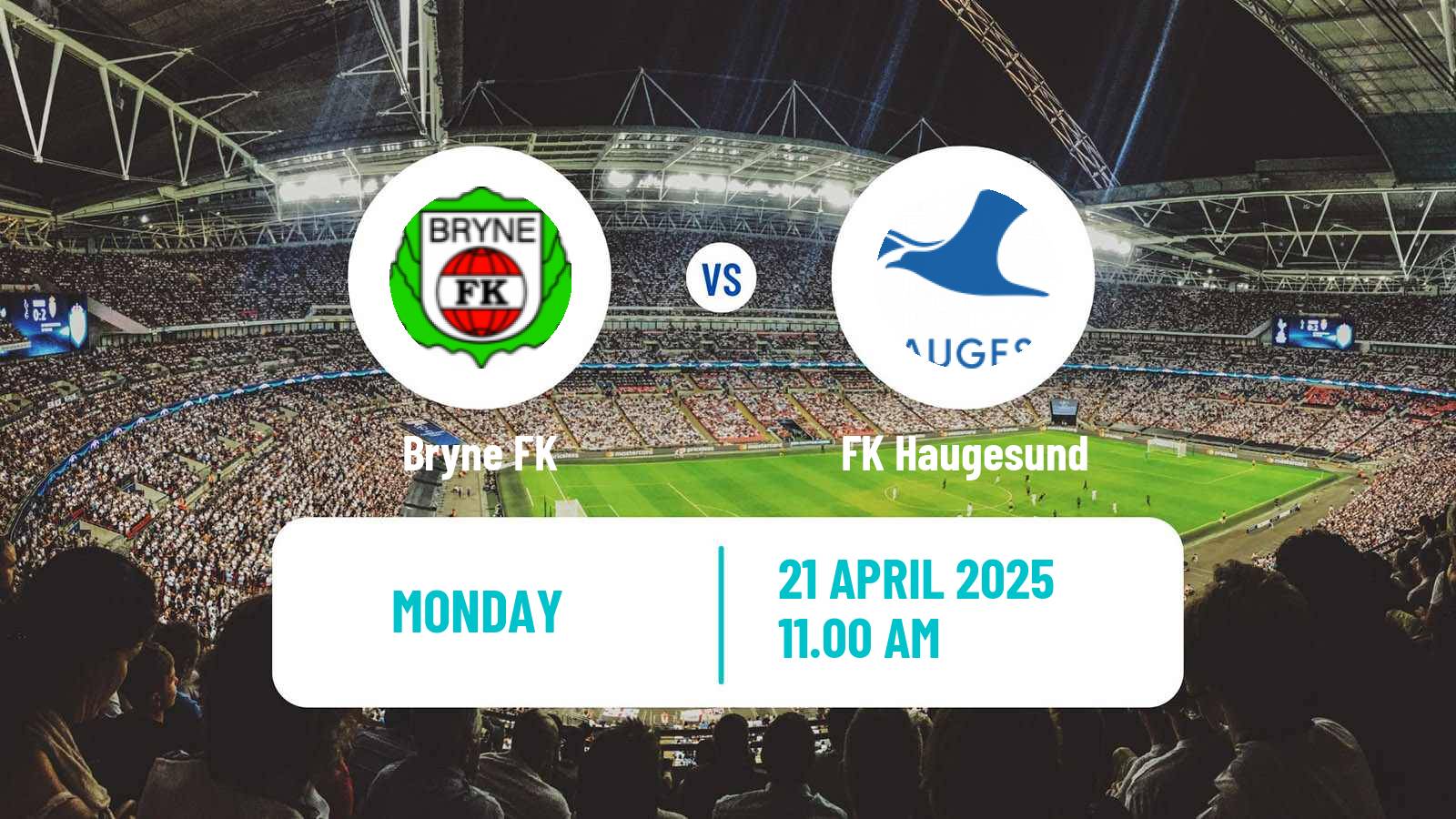 Soccer Norwegian Eliteserien Bryne - Haugesund