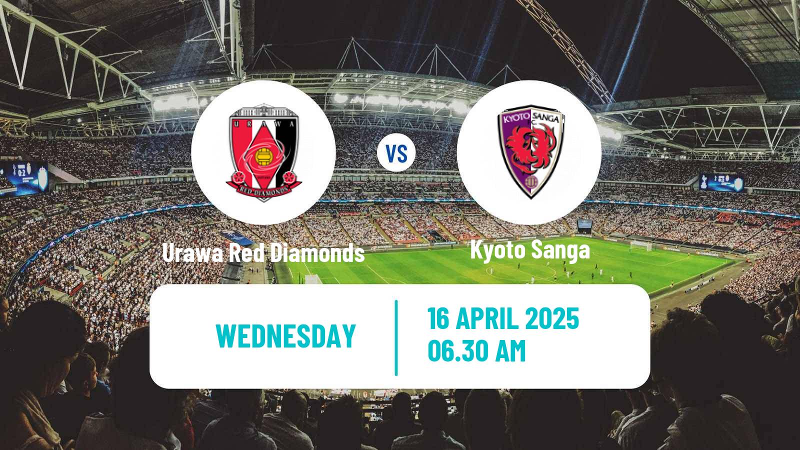 Soccer Japan J1 League Urawa Red Diamonds - Kyoto Sanga
