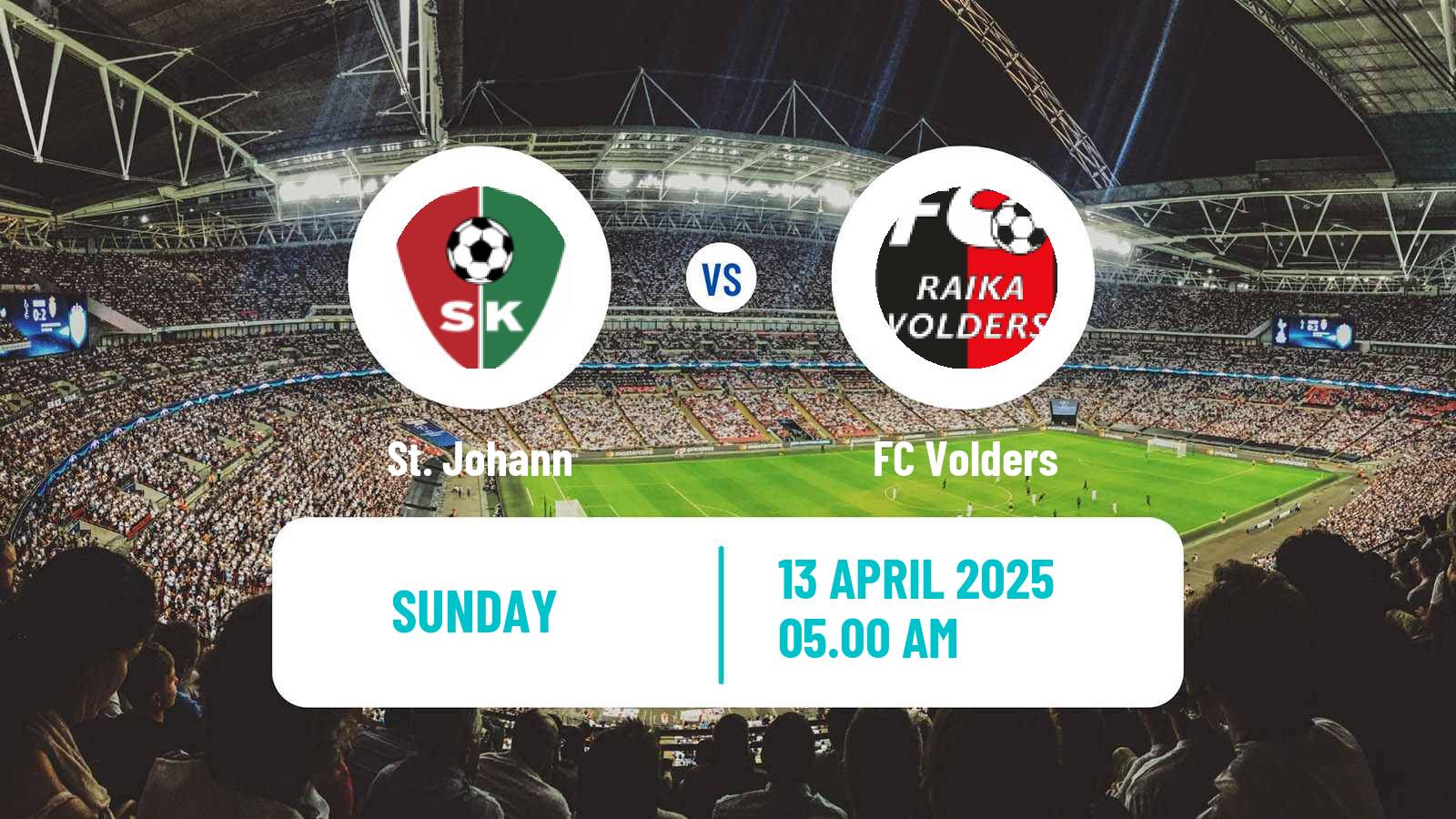 Soccer Austrian Landesliga Tirol St. Johann - Volders