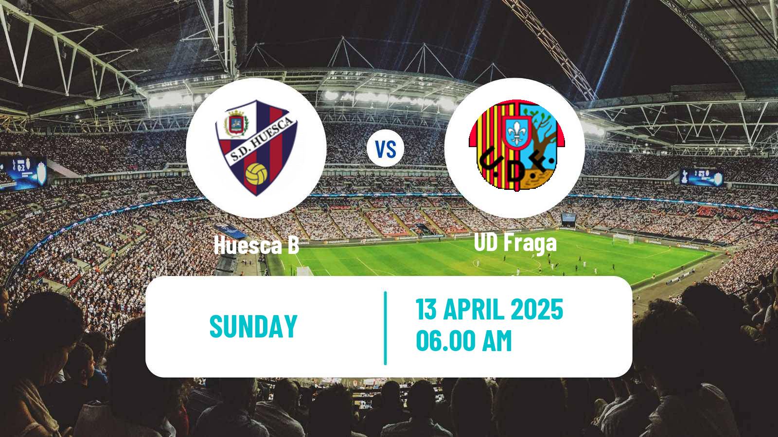 Soccer Spanish Tercera RFEF - Group 17 Huesca B - Fraga