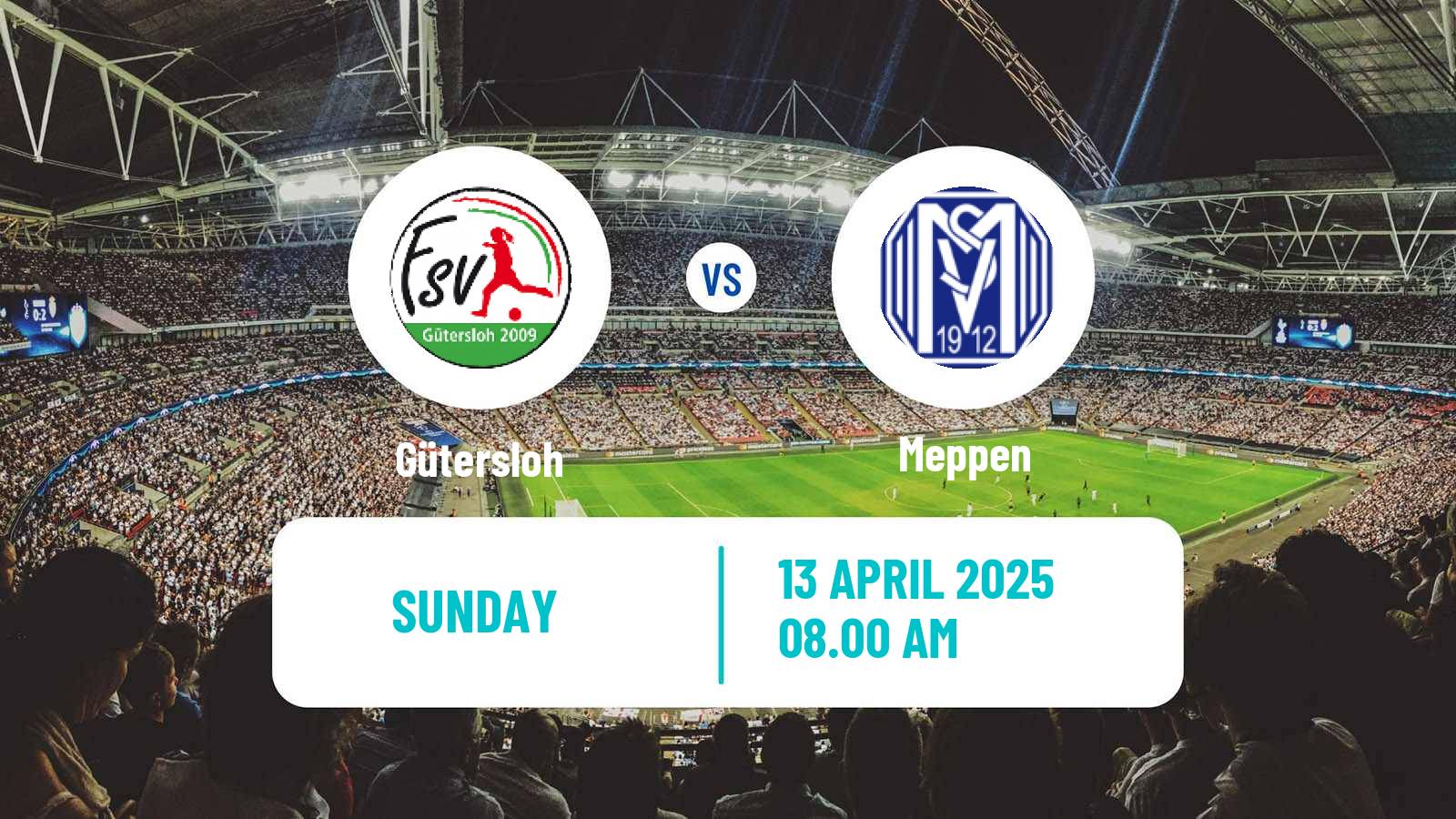 Soccer German 2 Bundesliga Women Gütersloh - Meppen