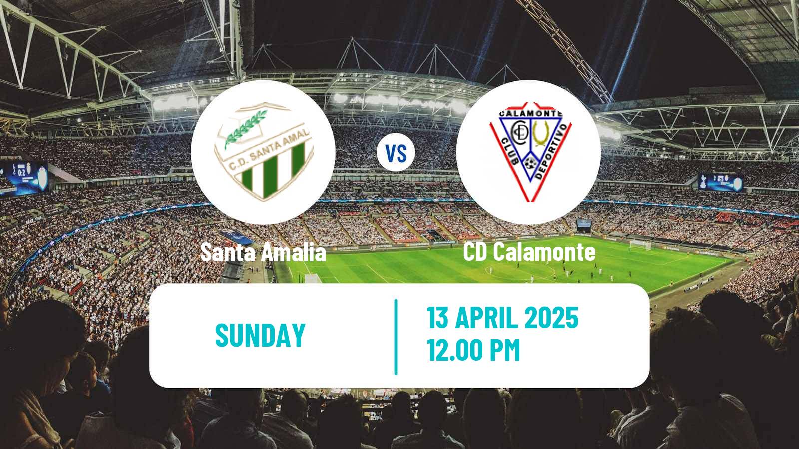 Soccer Spanish Tercera RFEF - Group 14 Santa Amalia - Calamonte