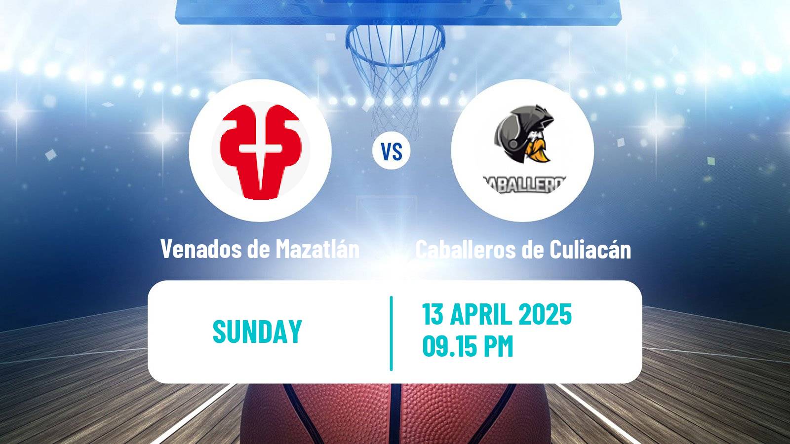 Basketball Mexican CIBACOPA Venados de Mazatlán - Caballeros de Culiacán