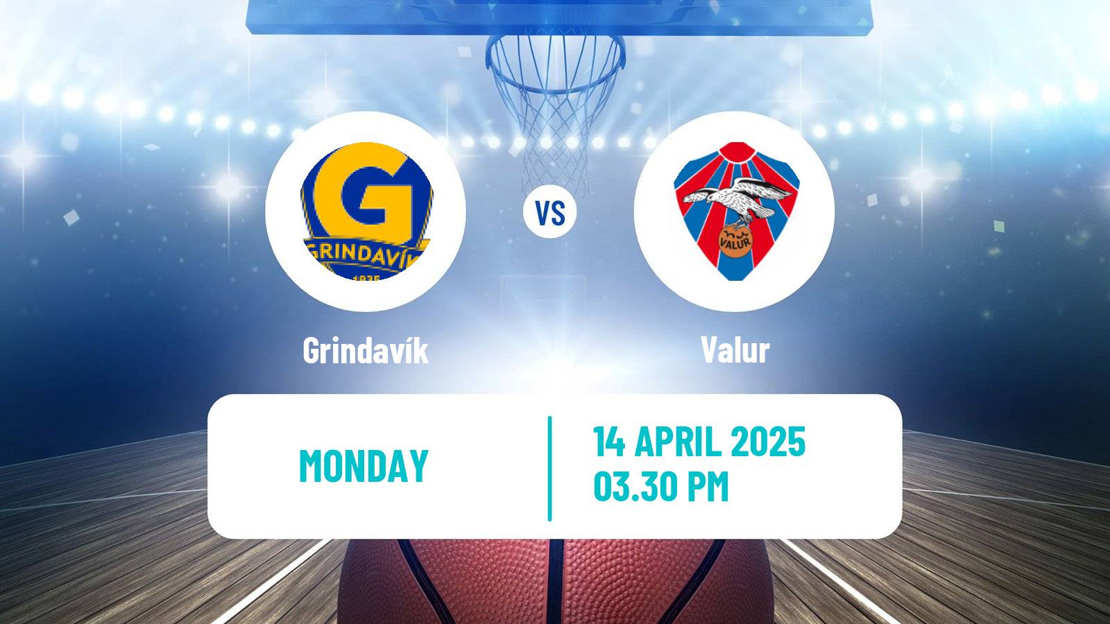 Basketball Icelandic Premier League Basketball Grindavík - Valur