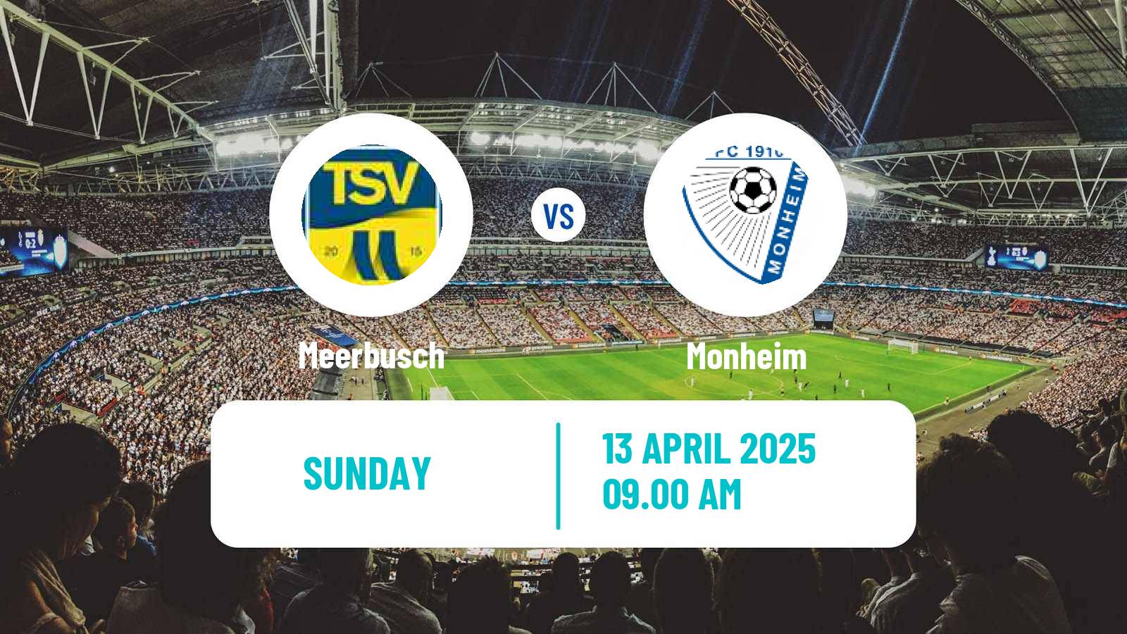 Soccer German Oberliga Niederrhein Meerbusch - Monheim