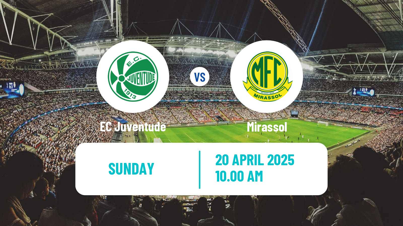 Soccer Brazilian Serie A Juventude - Mirassol