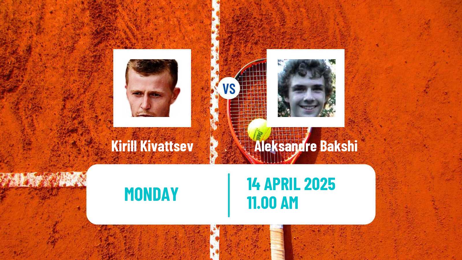 Tennis Abidjan Challenger Men Kirill Kivattsev - Aleksandre Bakshi