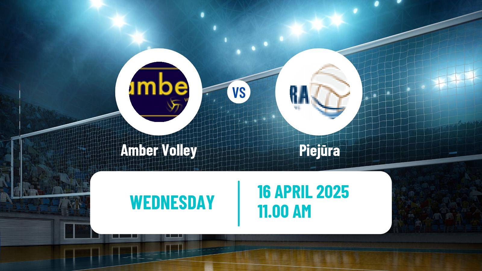 Volleyball Latvian Nacionala Liga Volleyball Amber Volley - Piejūra