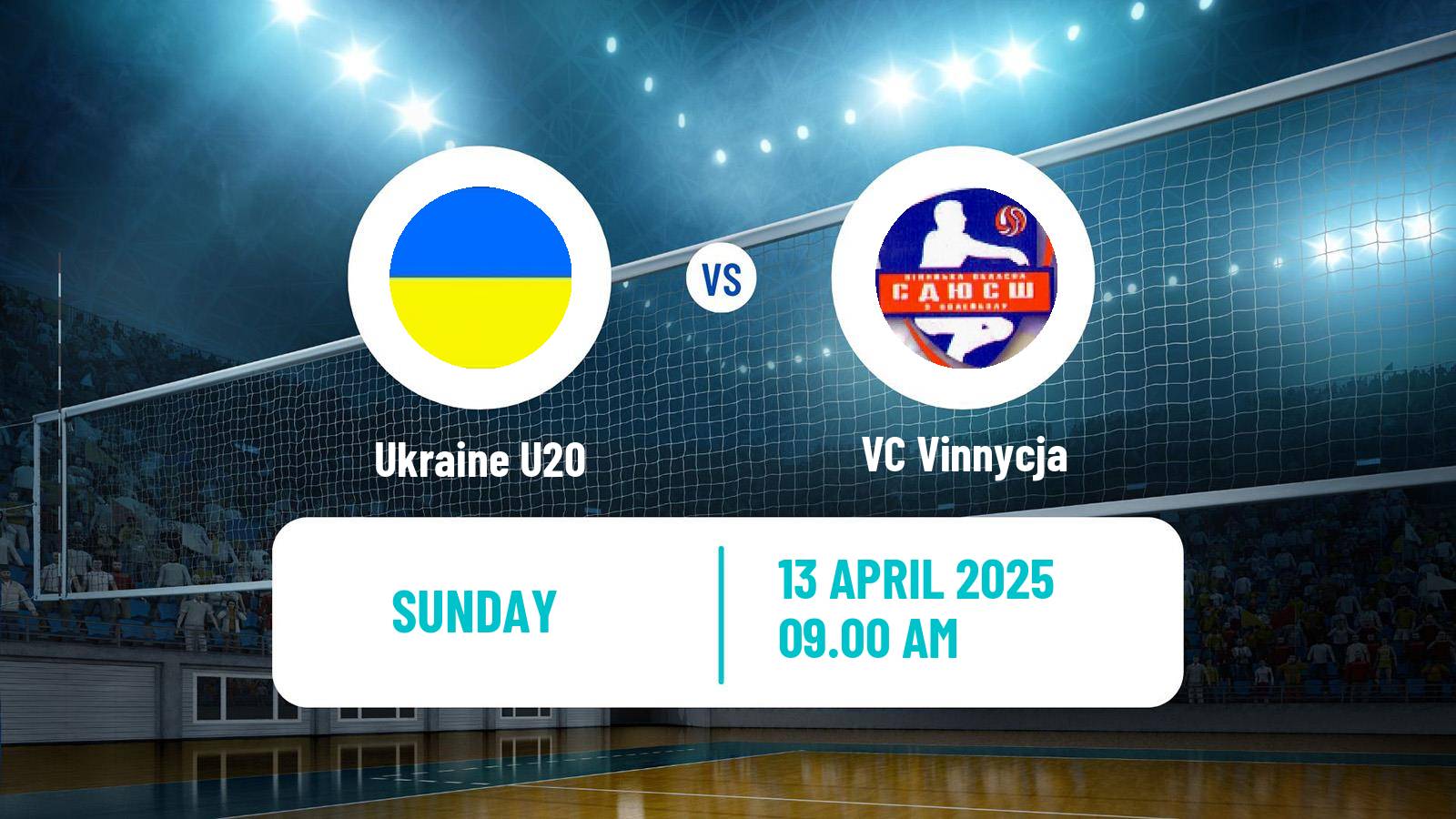 Volleyball Ukrainian Super League Volleyball Ukraine U20 - Vinnycja
