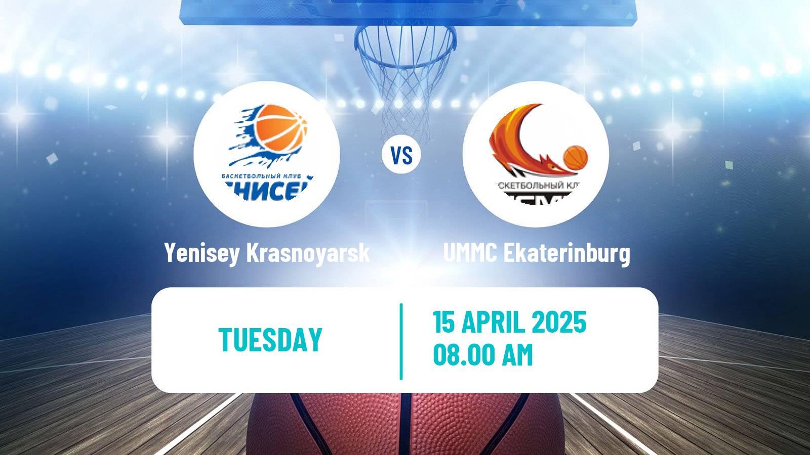 Basketball Russian Premier League Basketball Women Yenisey Krasnoyarsk - UMMC Ekaterinburg