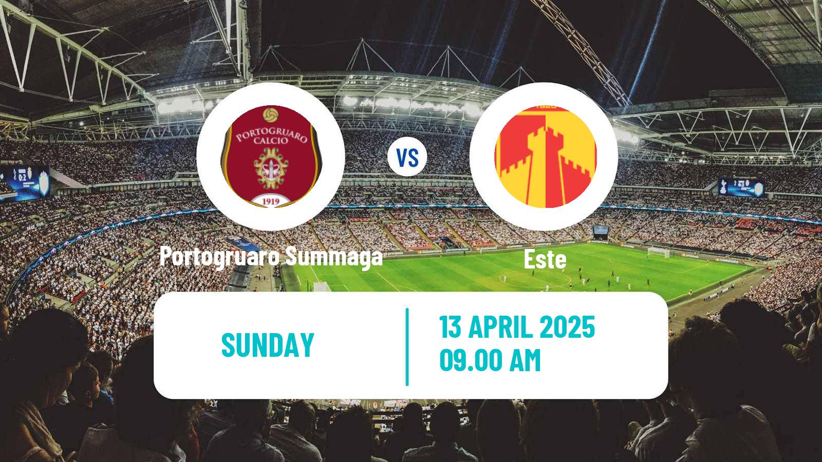 Soccer Italian Serie D - Group C Portogruaro Summaga - Este
