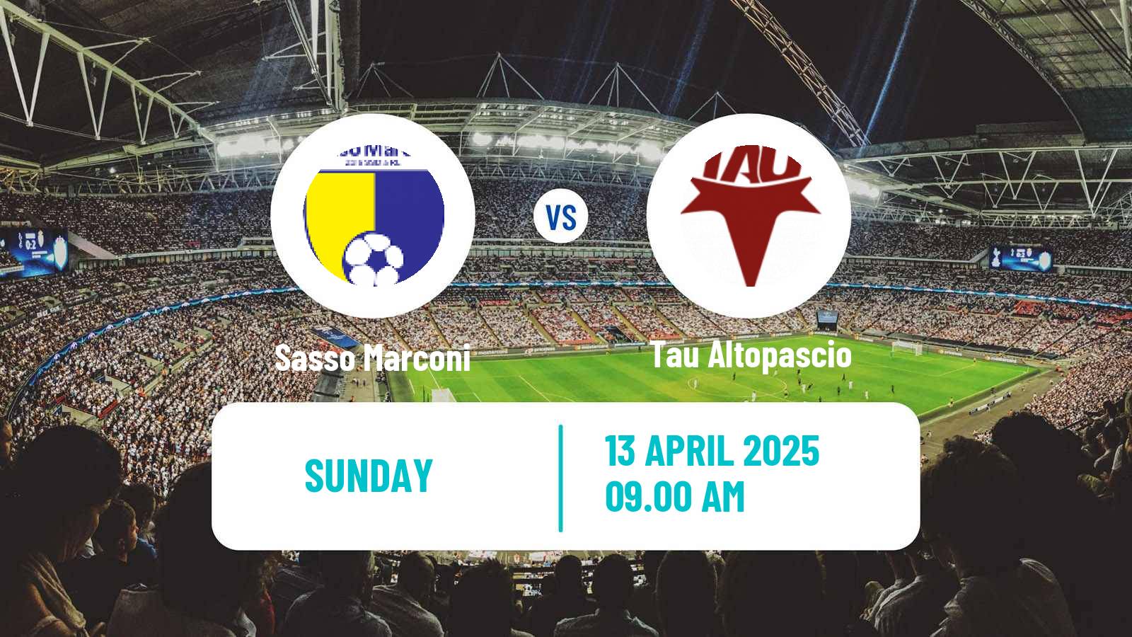 Soccer Italian Serie D - Group D Sasso Marconi - Tau Altopascio