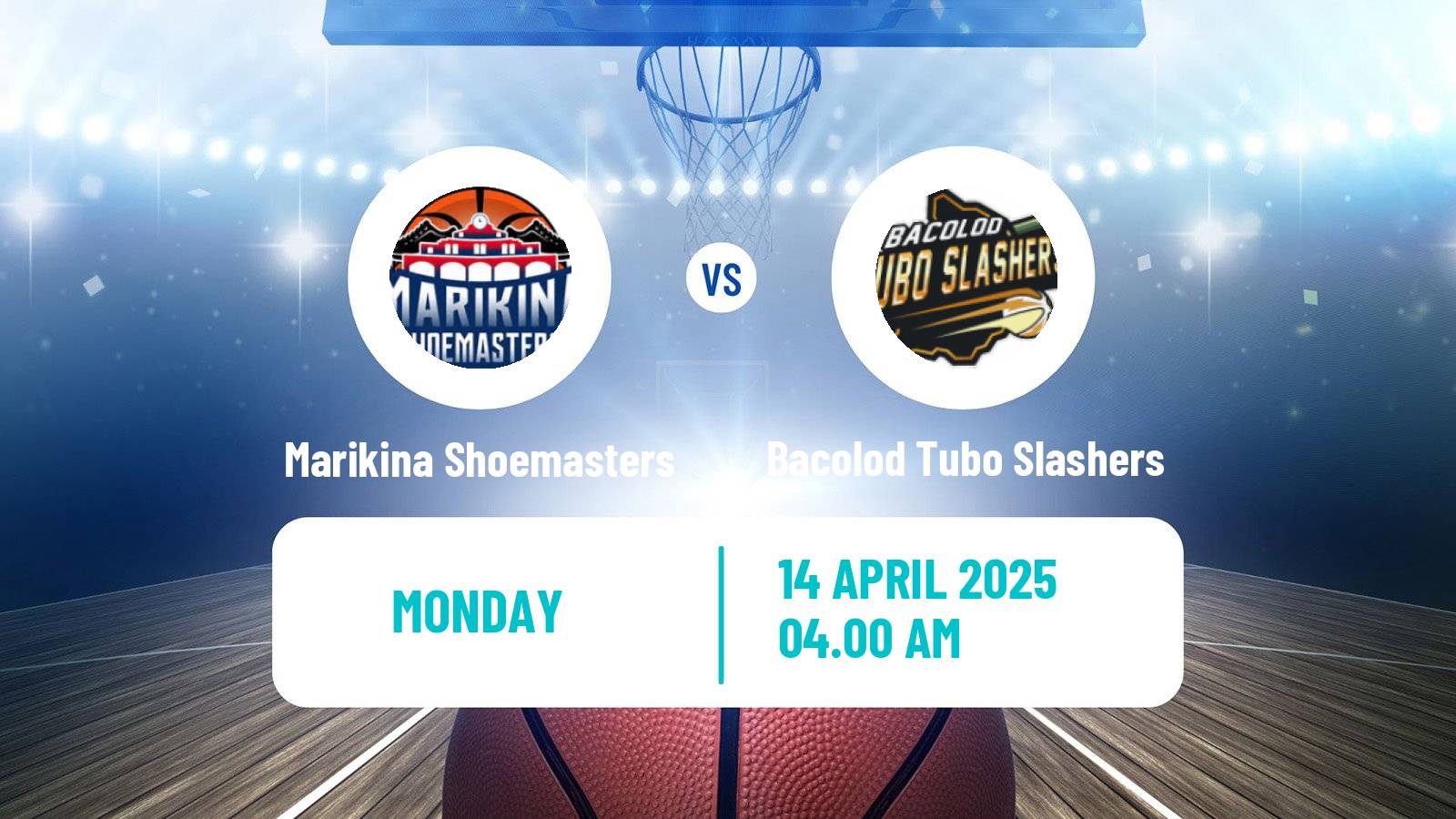 Basketball Philippines MBPL  Marikina Shoemasters - Bacolod Tubo Slashers