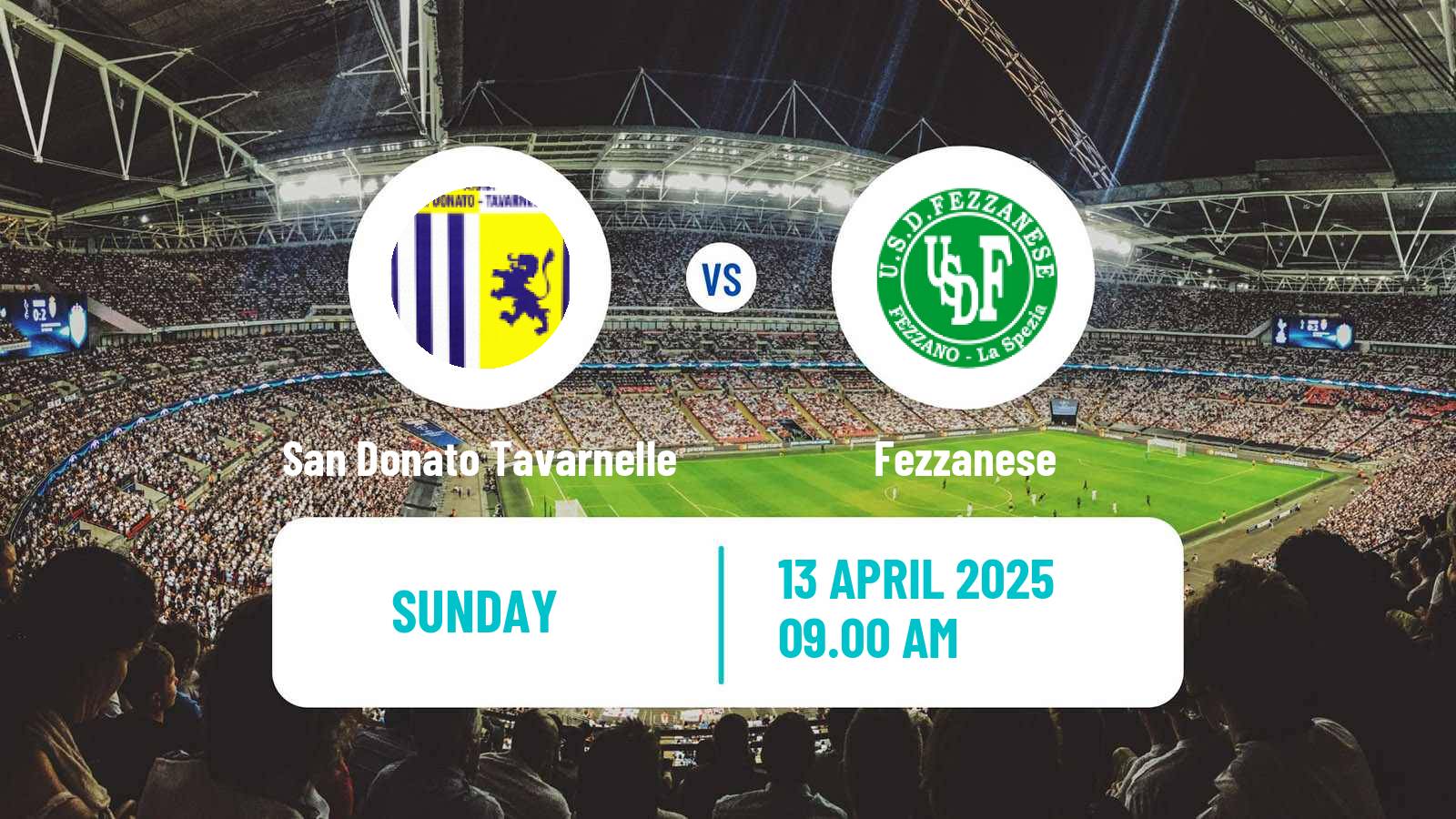 Soccer Italian Serie D - Group E San Donato Tavarnelle - Fezzanese
