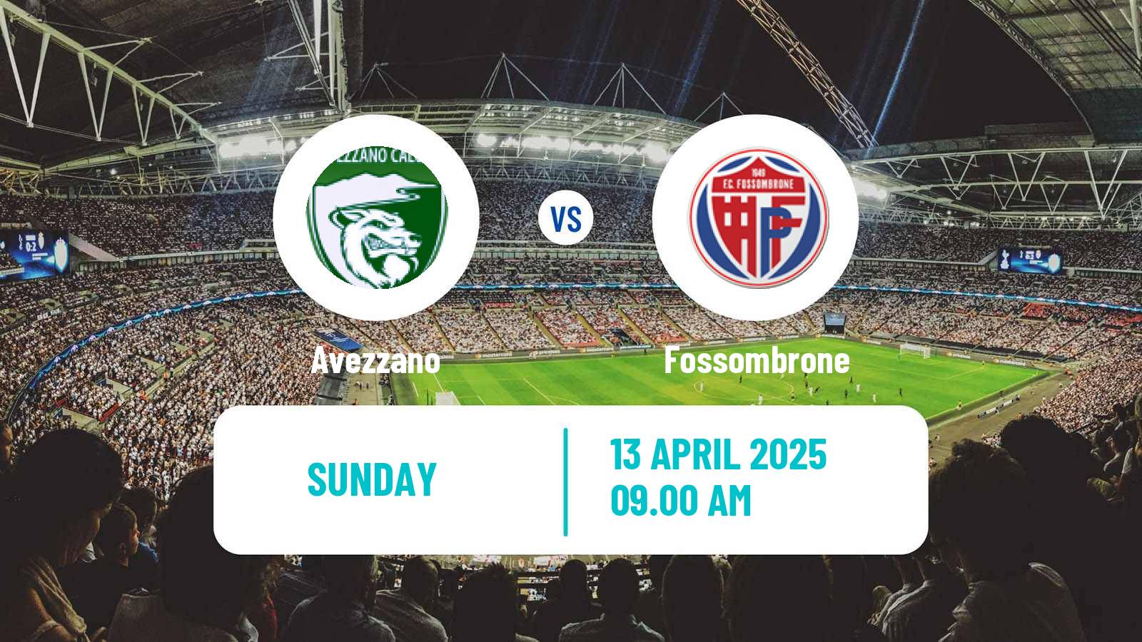 Soccer Italian Serie D - Group F Avezzano - Fossombrone
