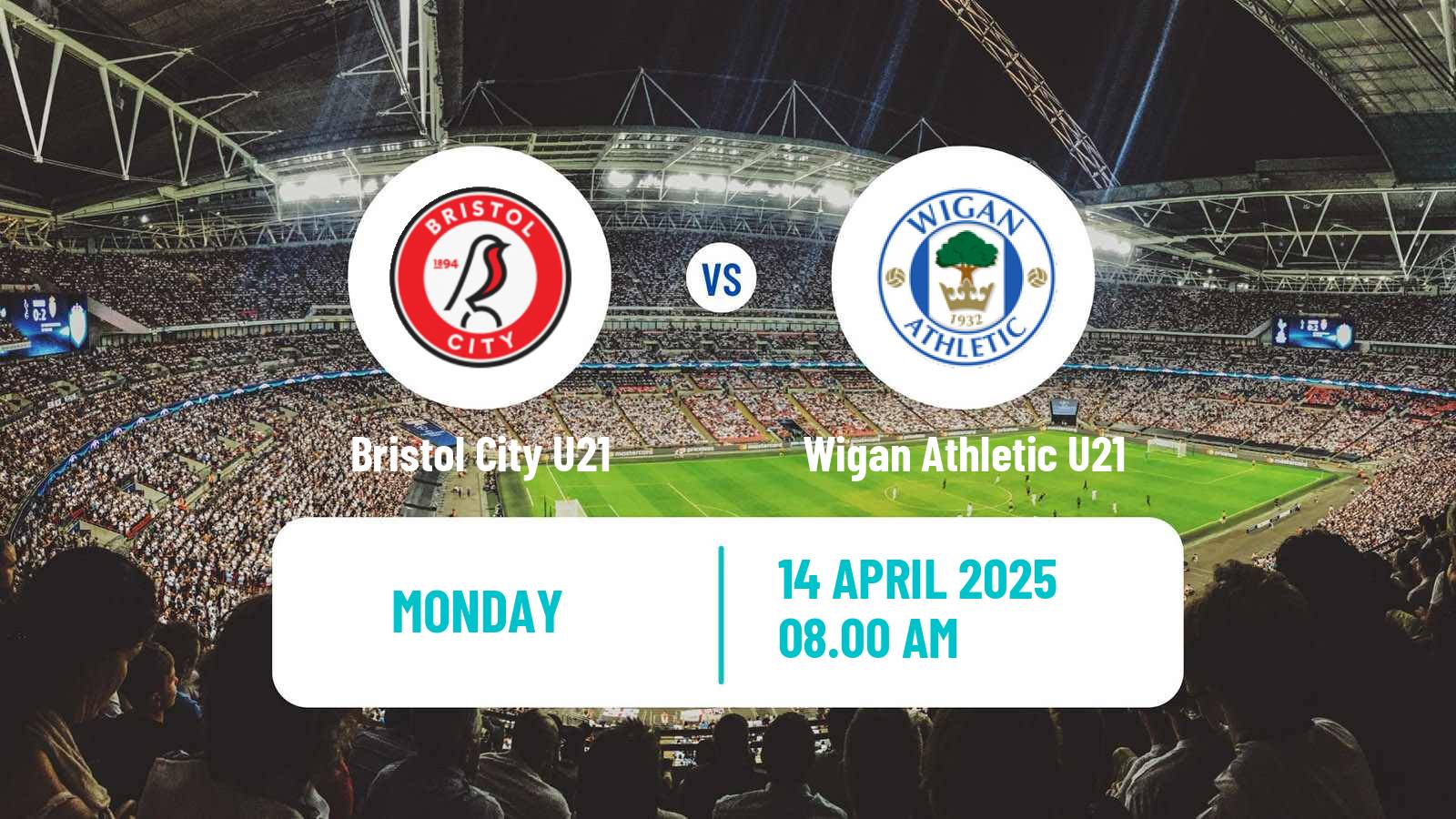 Soccer English Professional Development League Bristol City U21 - Wigan Athletic U21