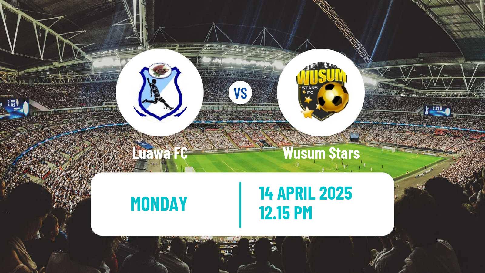 Soccer Sierra Leone Premier League Luawa - Wusum Stars