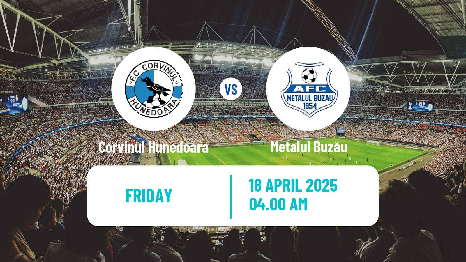 Soccer Romanian Division 2 Corvinul Hunedoara - Metalul Buzău