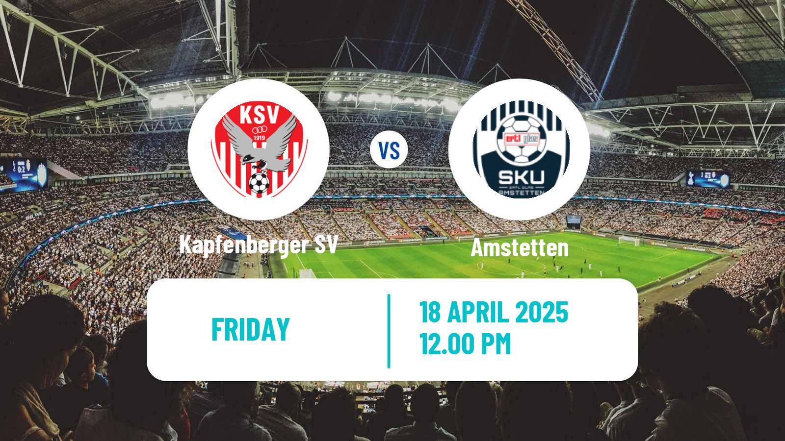 Soccer Austrian 2 Liga Kapfenberger SV - Amstetten