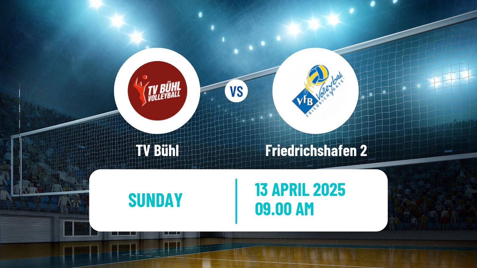 Volleyball German 2 Bundesliga South Volleyball TV Bühl - Friedrichshafen 2