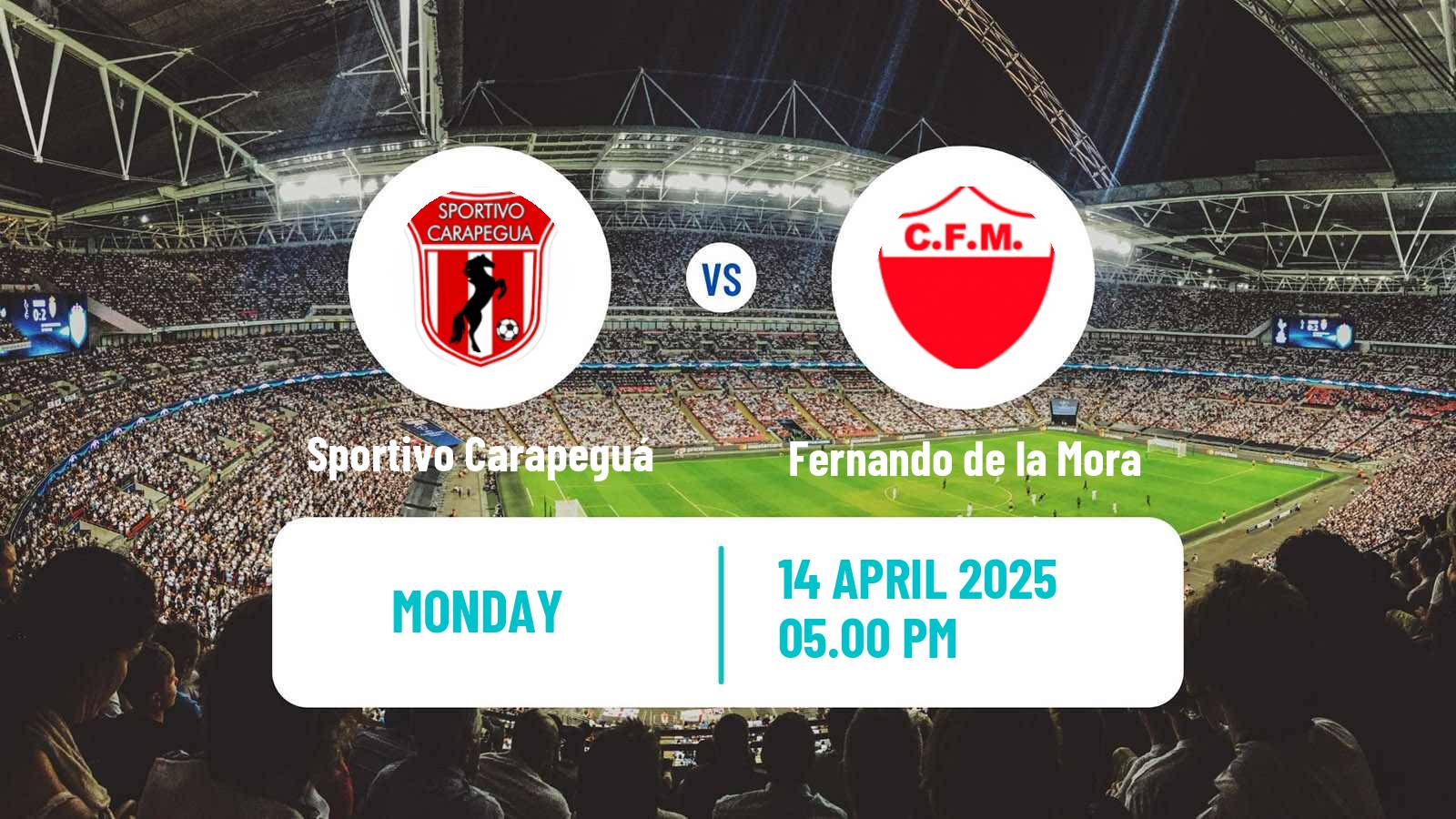 Soccer Paraguayan Division Intermedia Sportivo Carapeguá - Fernando de la Mora