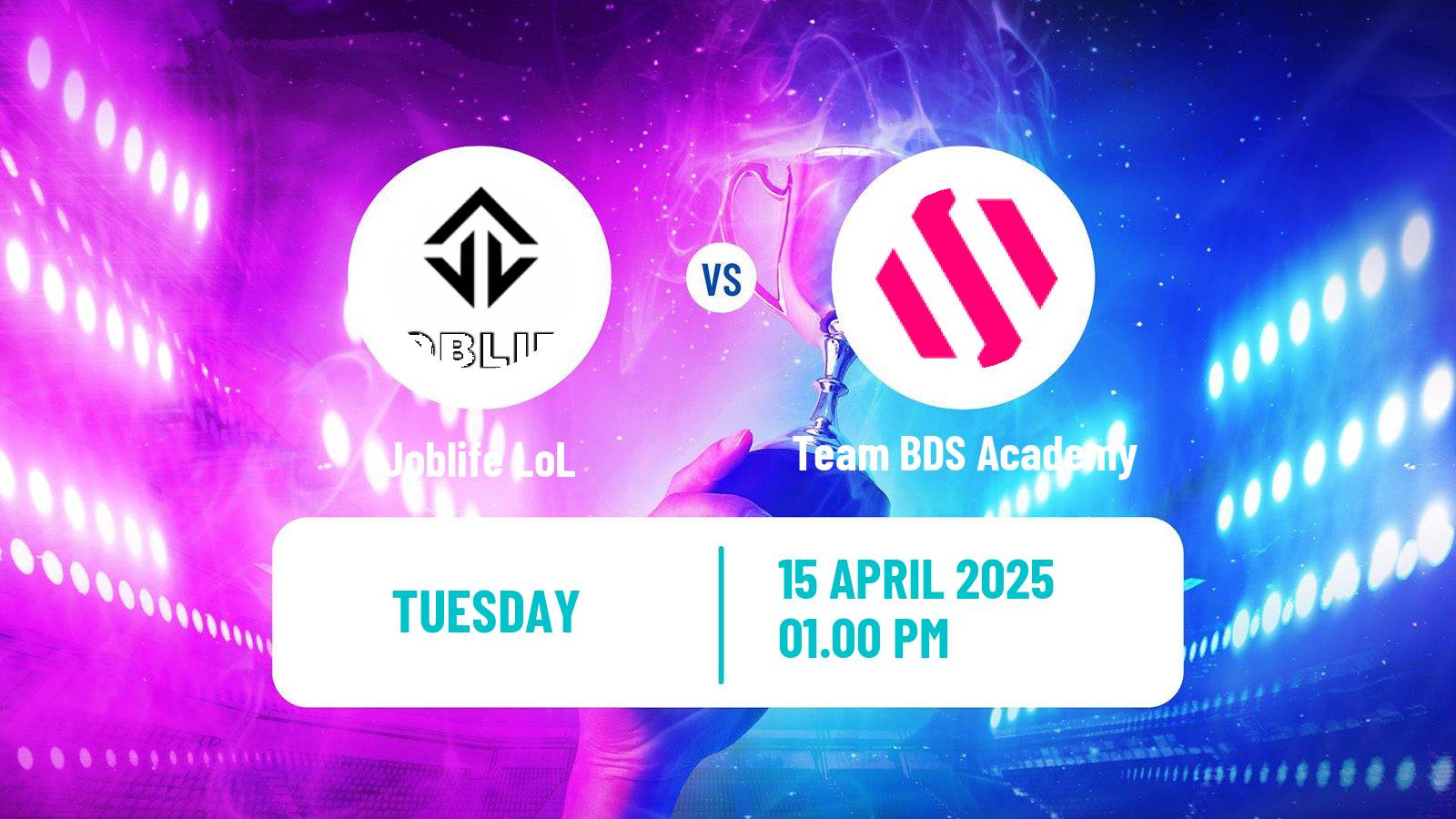 Esports League Of Legends Lfl Joblife - Team BDS Academy