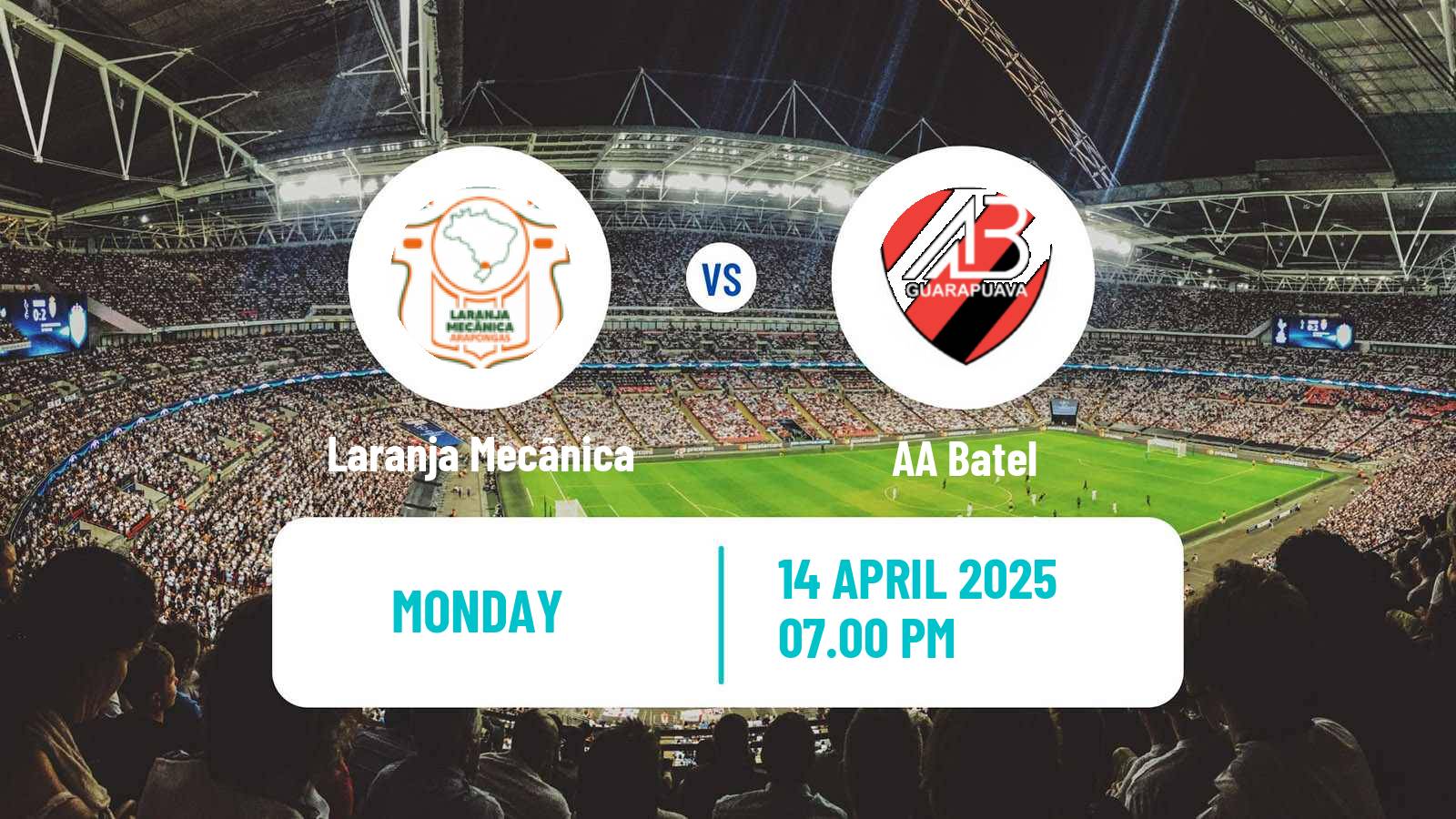 Soccer Brazilian Campeonato Paranaense 2 Laranja Mecânica - Batel
