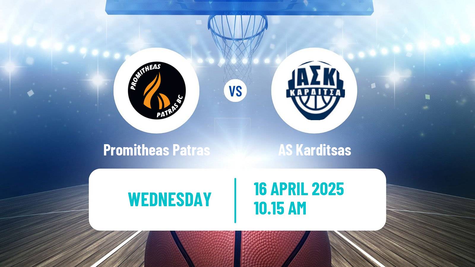 Basketball Greek Basket League A1 Promitheas Patras - Karditsas