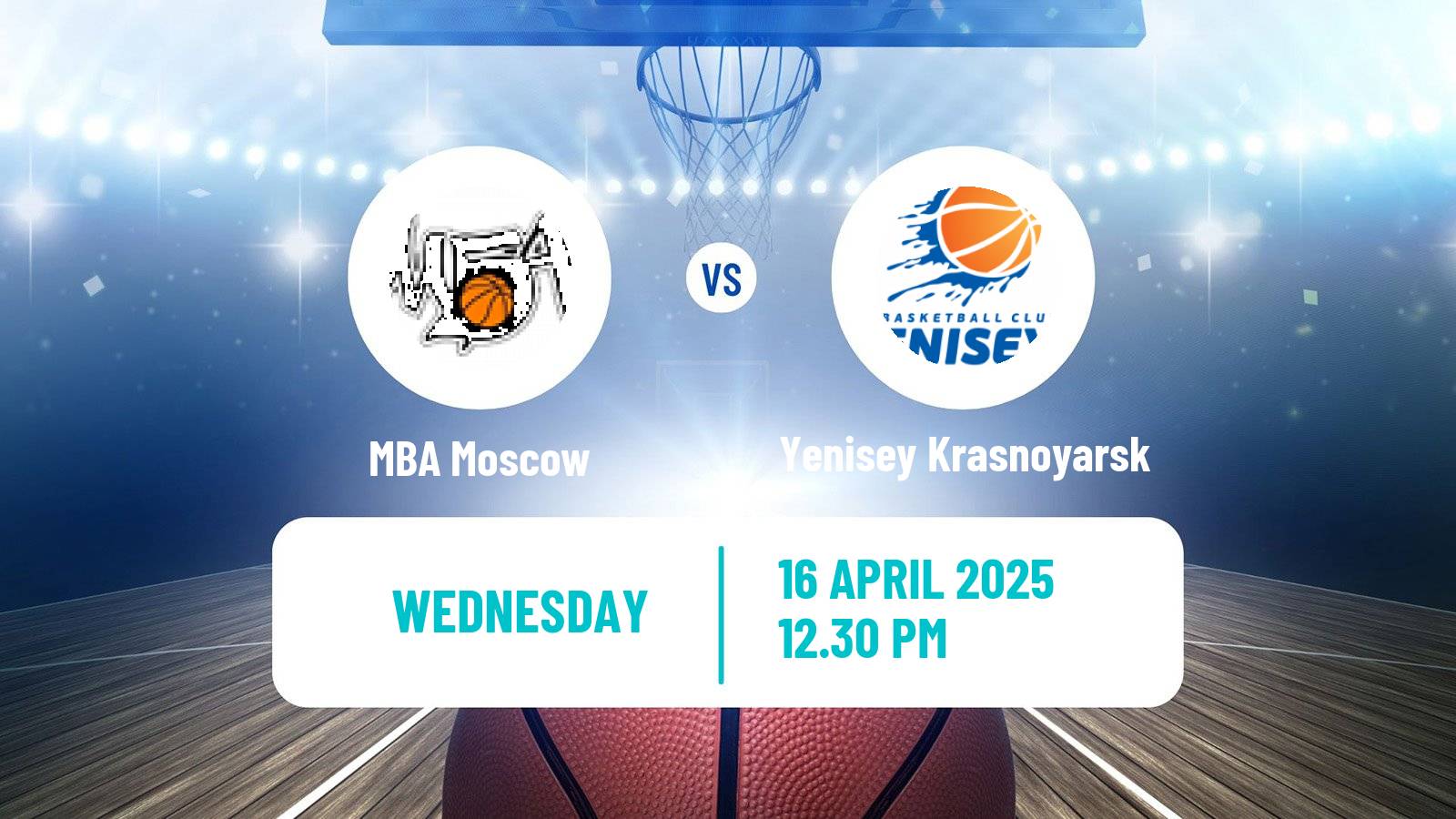 Basketball VTB United League MBA Moscow - Yenisey Krasnoyarsk