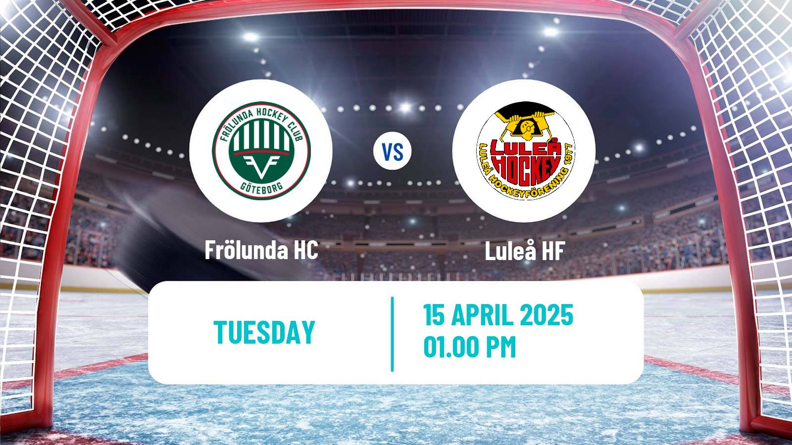 Hockey SHL Frölunda - Luleå