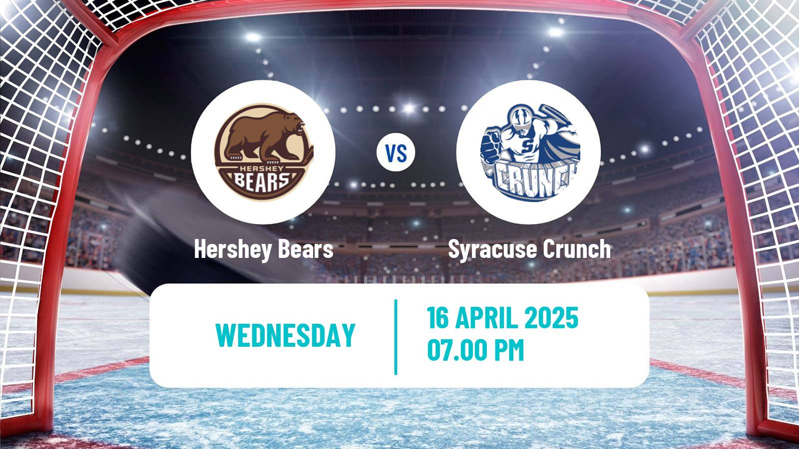 Hockey AHL Hershey Bears - Syracuse Crunch