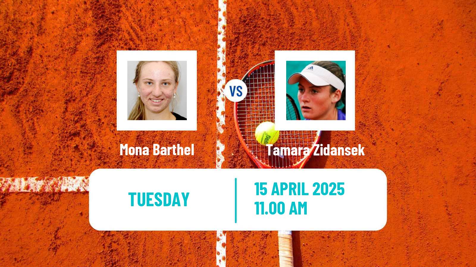 Tennis Oeiras Challenger Women Mona Barthel - Tamara Zidansek