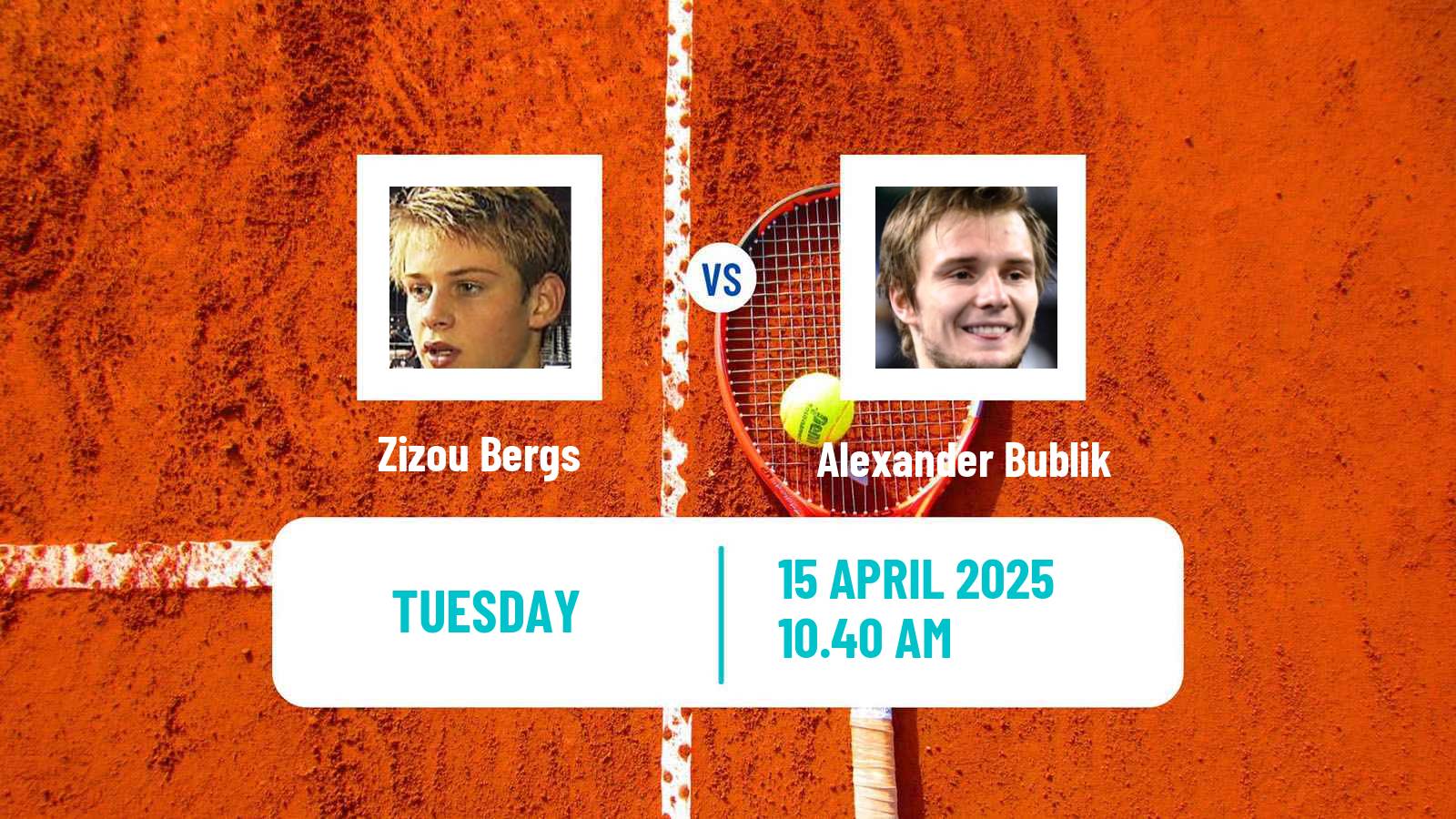 Tennis ATP Munich Zizou Bergs - Alexander Bublik