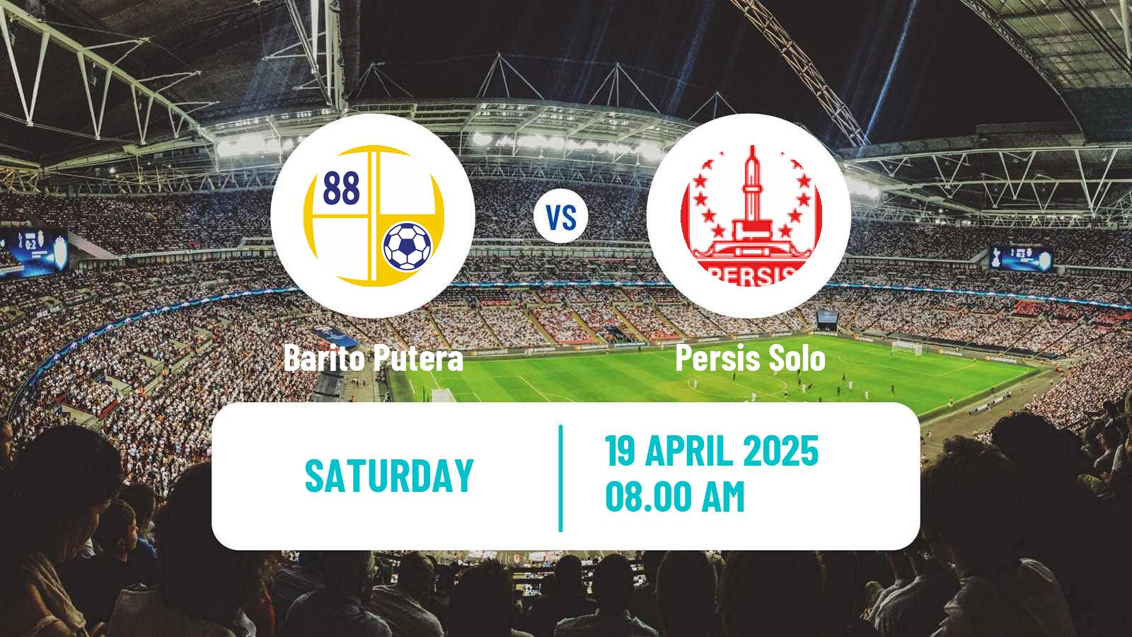 Soccer Indonesian Liga 1 Barito Putera - Persis Solo
