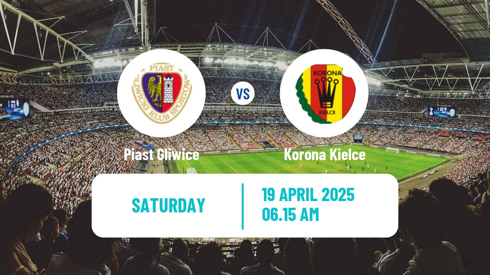 Soccer Polish Ekstraklasa Piast Gliwice - Korona Kielce