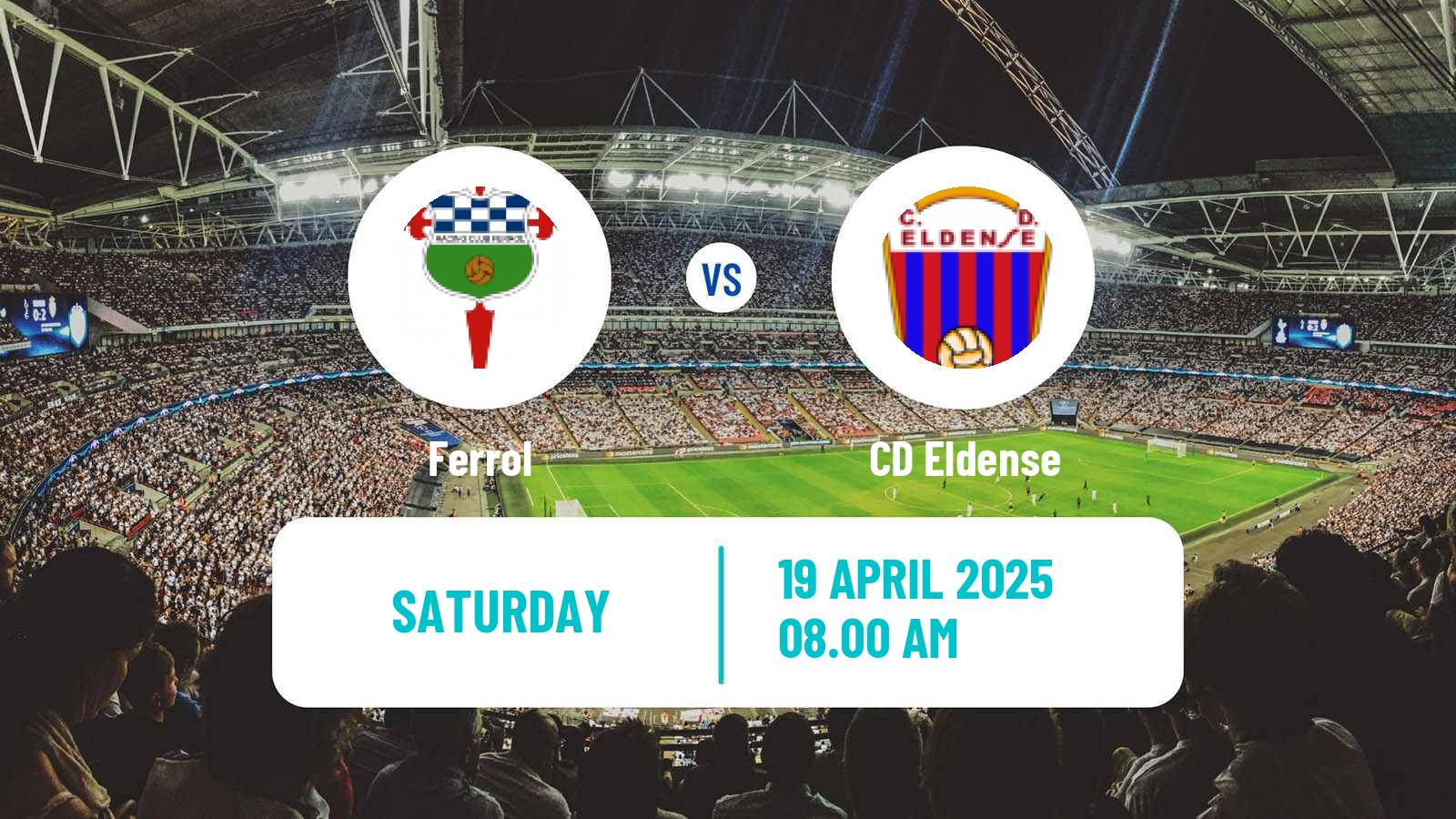 Soccer Spanish LaLiga2 Ferrol - Eldense