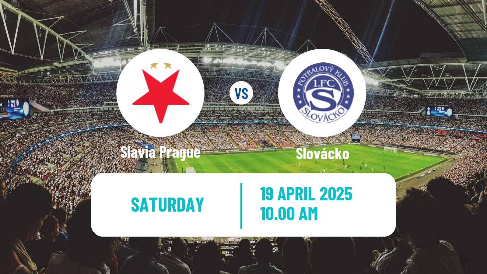 Soccer Czech 1 Liga Slavia Prague - Slovácko