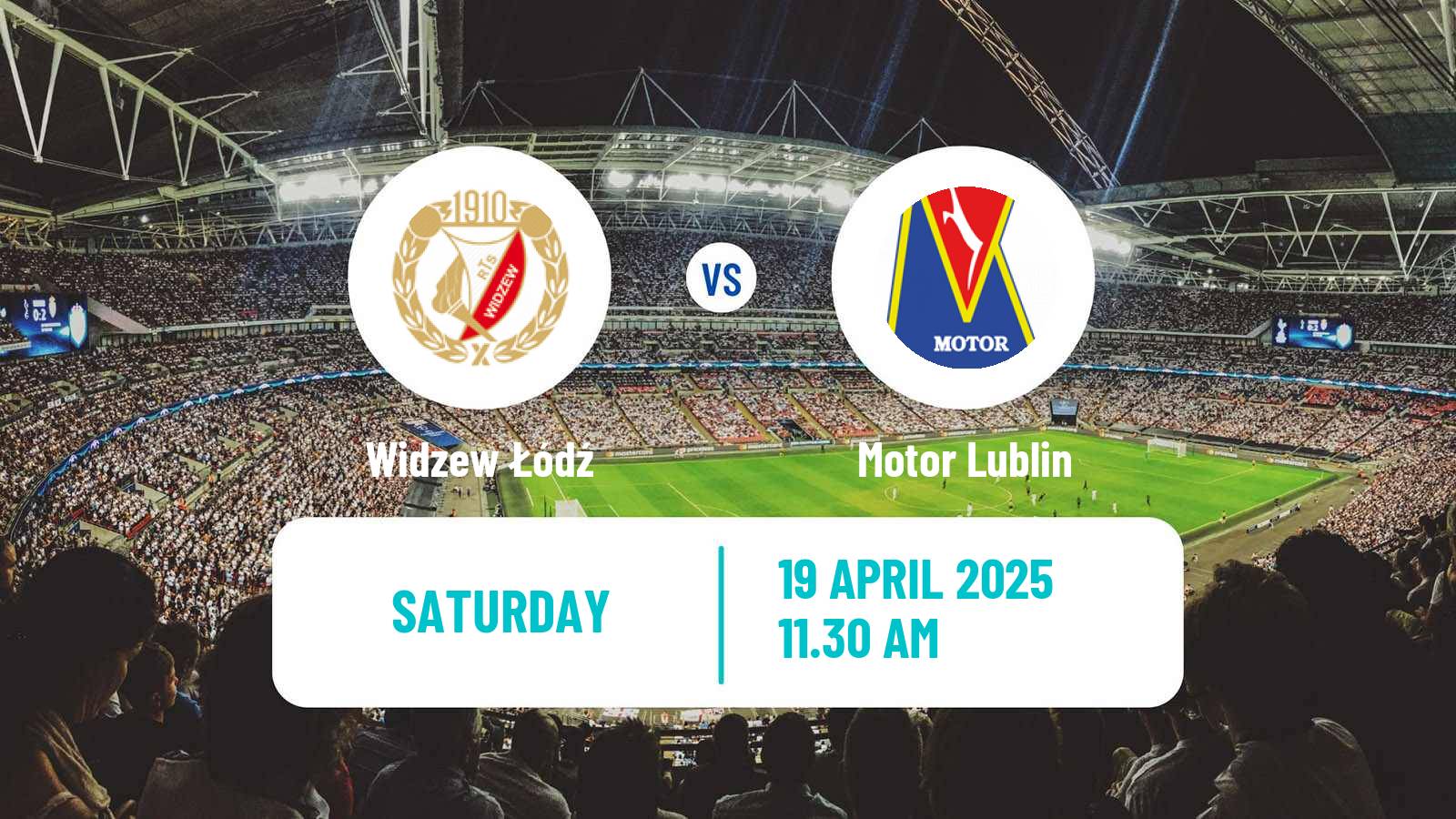 Soccer Polish Ekstraklasa Widzew Łódź - Motor Lublin