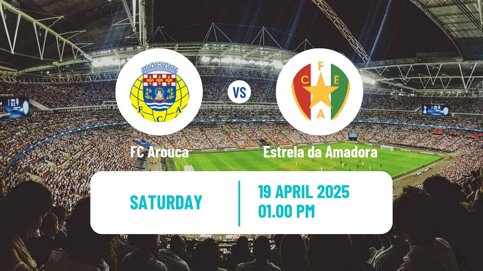 Soccer Liga Portugal Arouca - Estrela da Amadora
